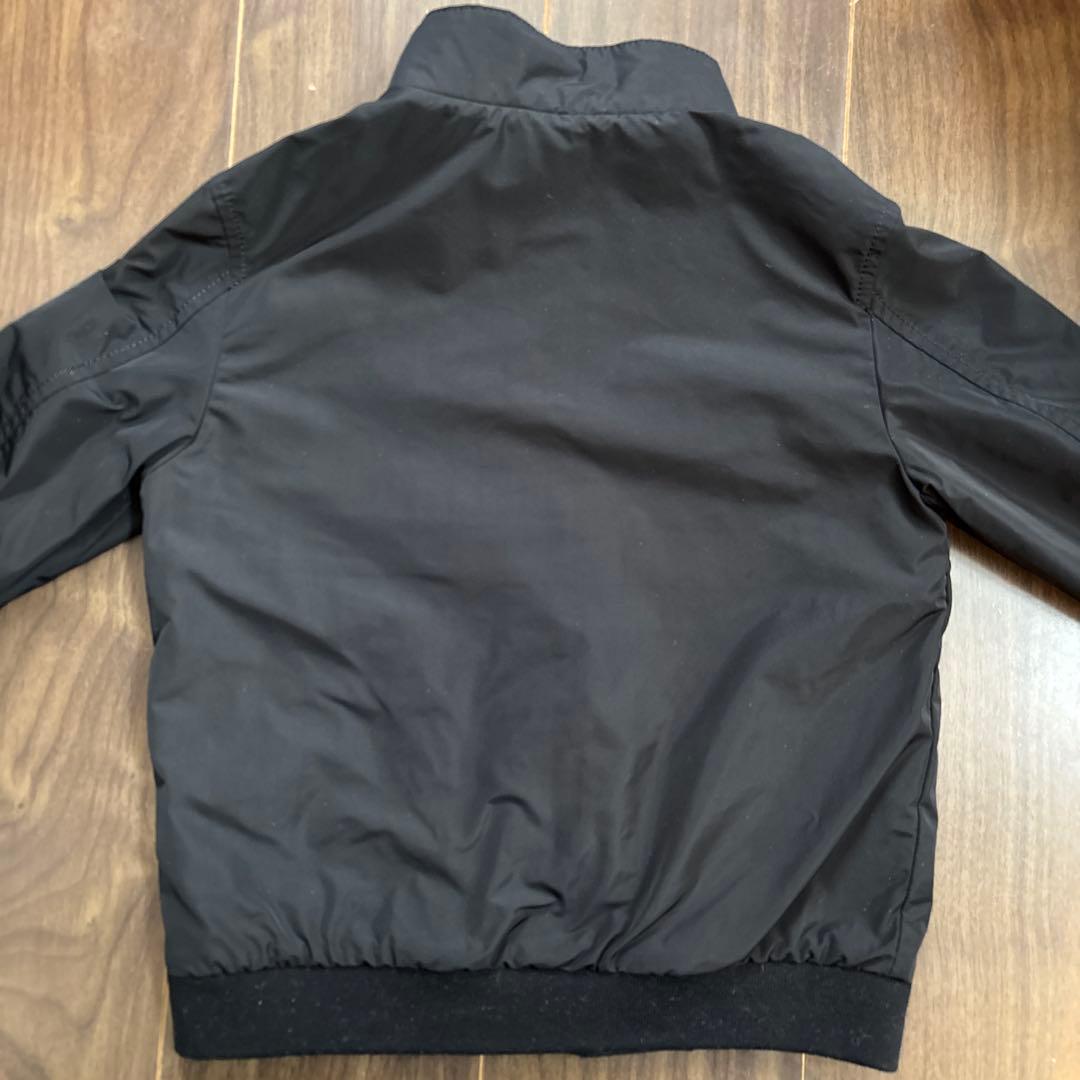 BURBERRY キッズ　ブルゾン　ジャケットMA-1 黒120