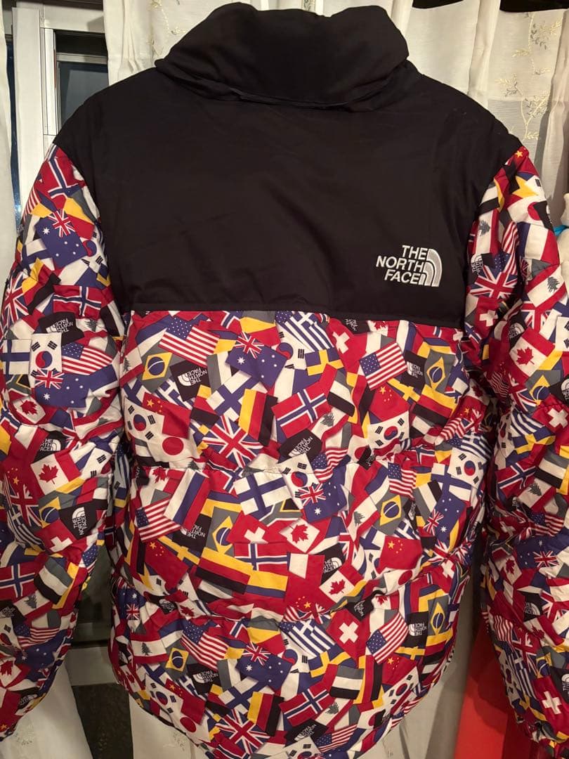THE NORTH FACE ダウン　M 国旗柄