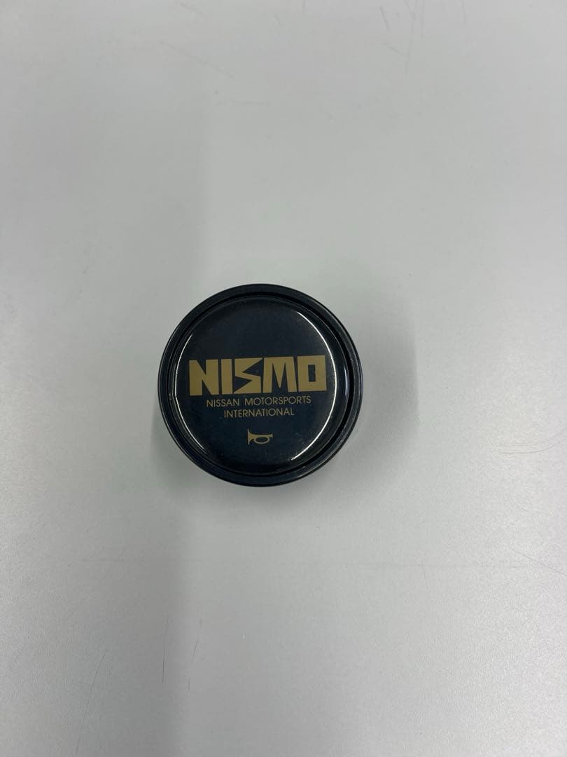 黒*煙様 NISMO 旧ロゴ　ステアリング　ハンドル　当時物　日産
