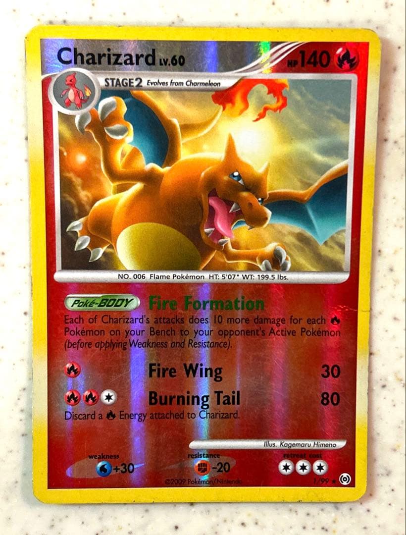 Charizard LV.60 1/99 【英語版】