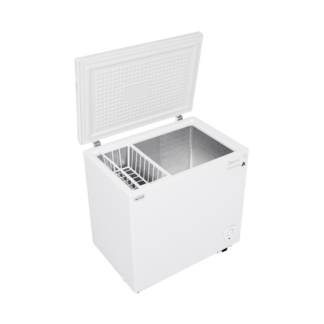 冷凍庫 153L 家庭用 業務用 チェストフリーザー 上開き バスケット付き