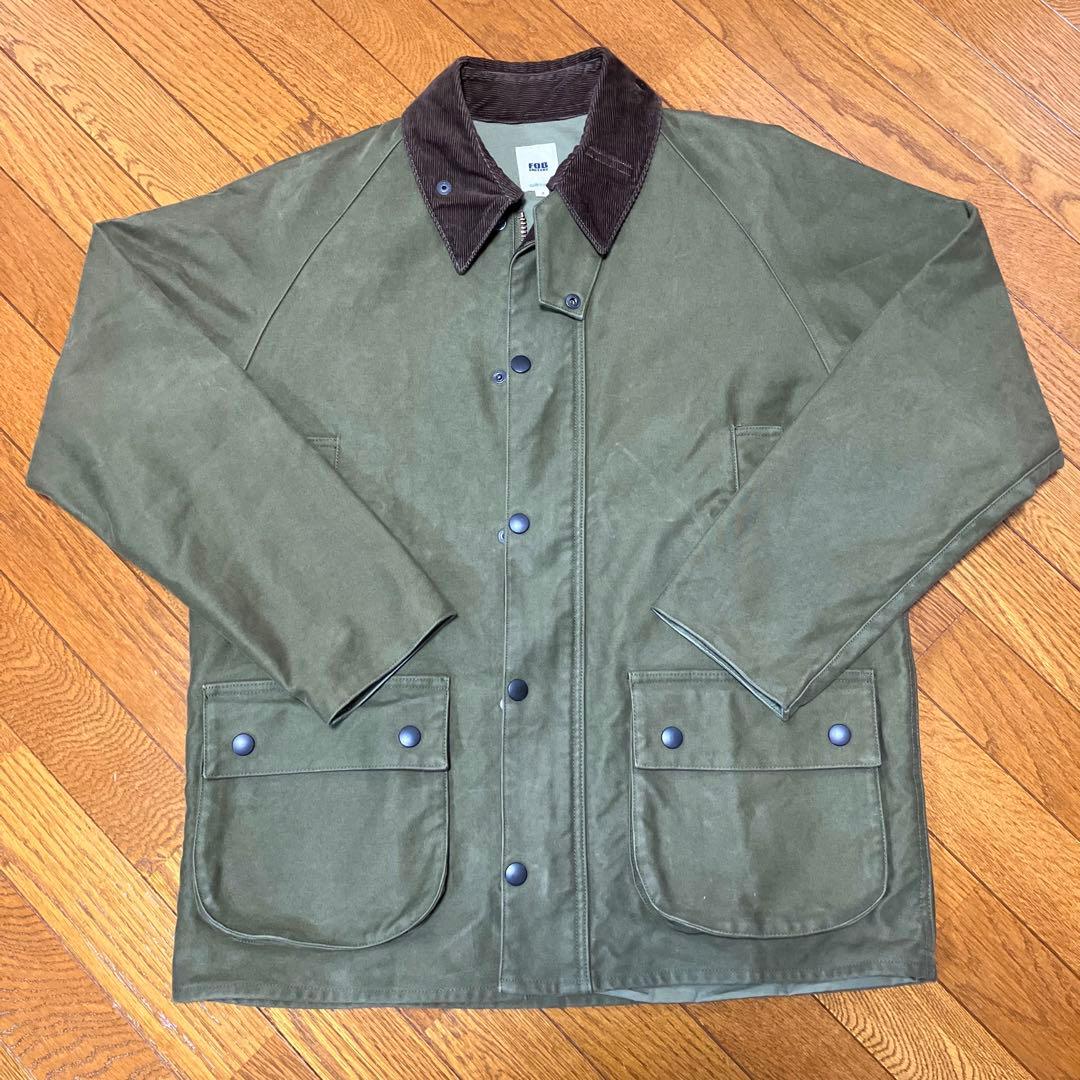 FOB FACTORY F2361 ライディングジャケット3（L）オリーブ