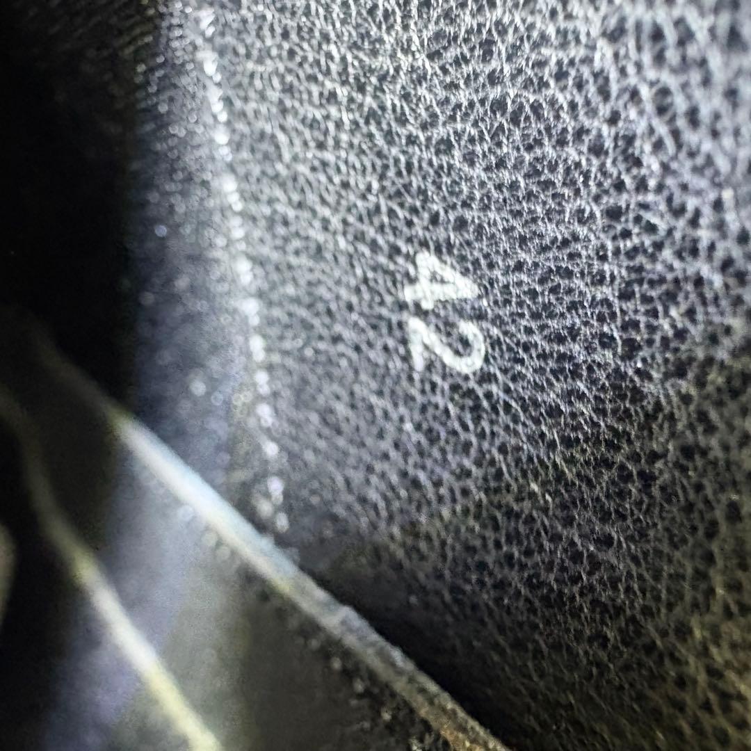 【本革】Lui’s ルイス ヒールレザーブーツ 42 黒 メンズ ウエスタン