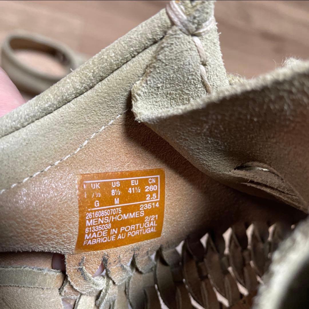 レアサイズ完売　Supreme × Clarks Woven Wallabee