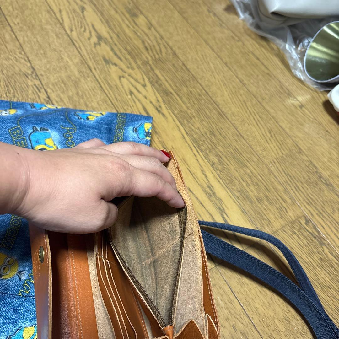 IL BISONTE 長財布 ブラウン レザー