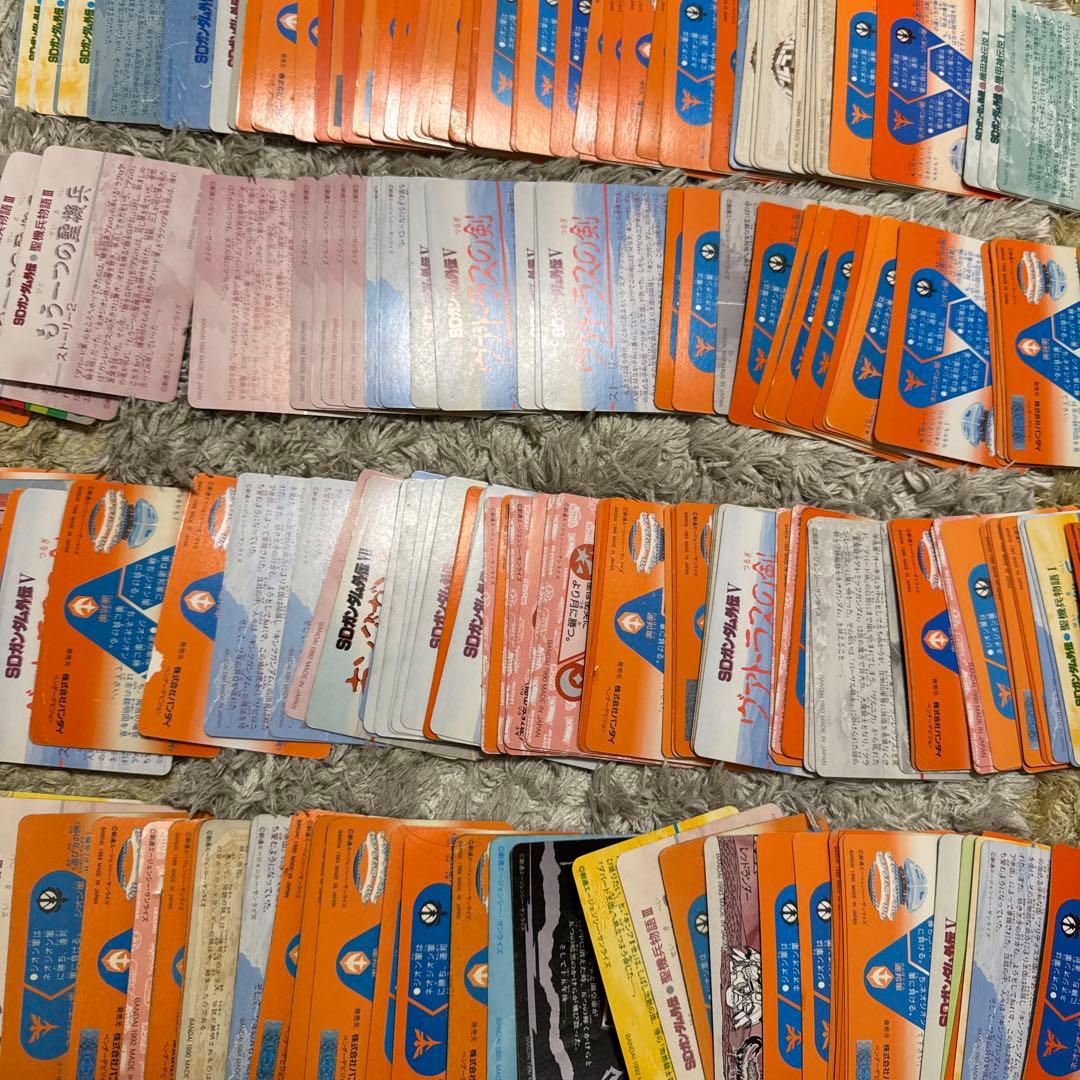 SDガンダム　カードダス　約400枚前後　まとめ売り【5483