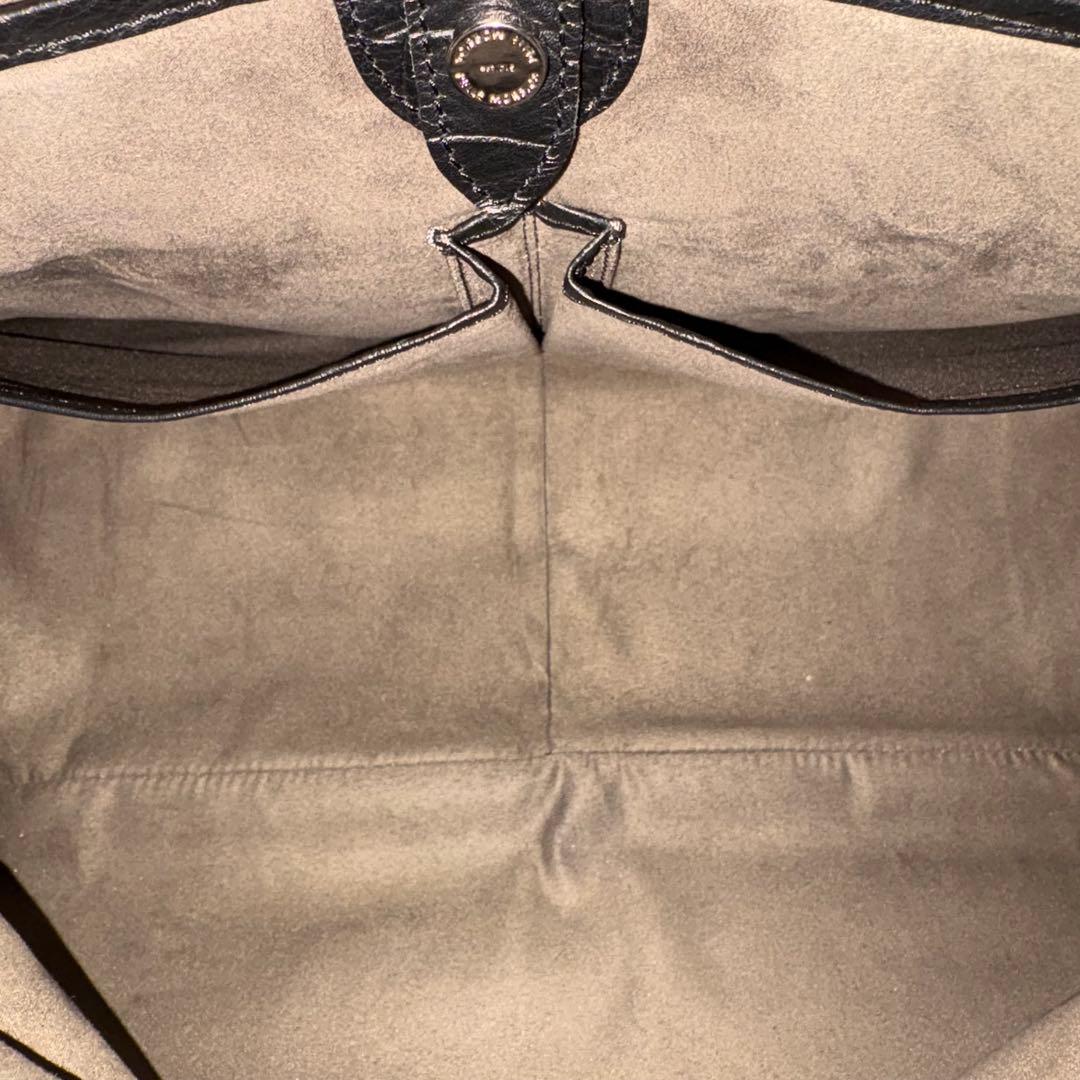 即日発送 美品 ペッレモルビダ pmo-mb026ele 被せ付ボストン A4