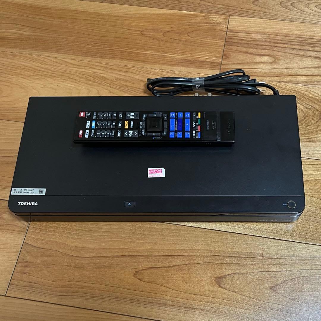 東芝 REGZA DBR-T2007 2TB 3番組同時録画