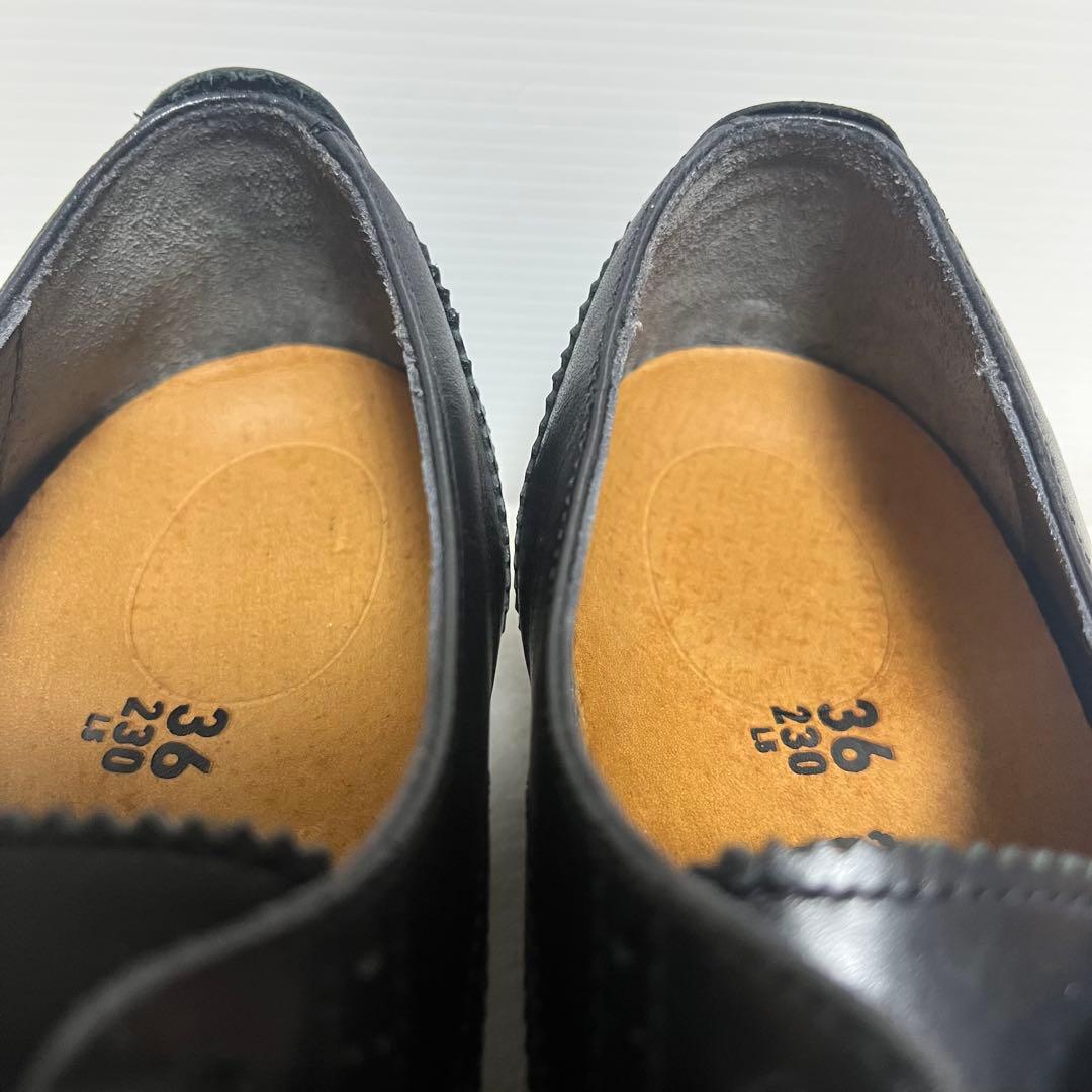 【美品】ビルケンシュトック ララミーロー　レースアップシューズ　ブラック　革靴