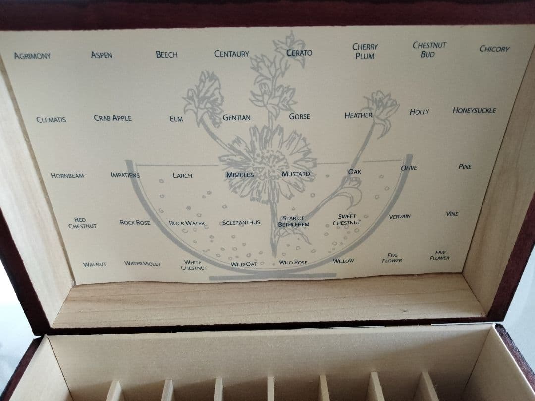 ⑪sa■フラワーエッセンス40本のフルセットと専用木箱のセット♪ヒーリング