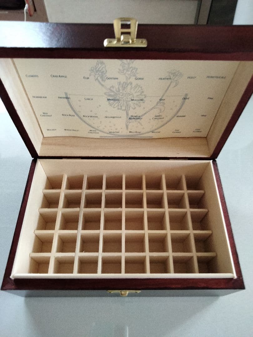 ⑪sa■フラワーエッセンス40本のフルセットと専用木箱のセット♪ヒーリング