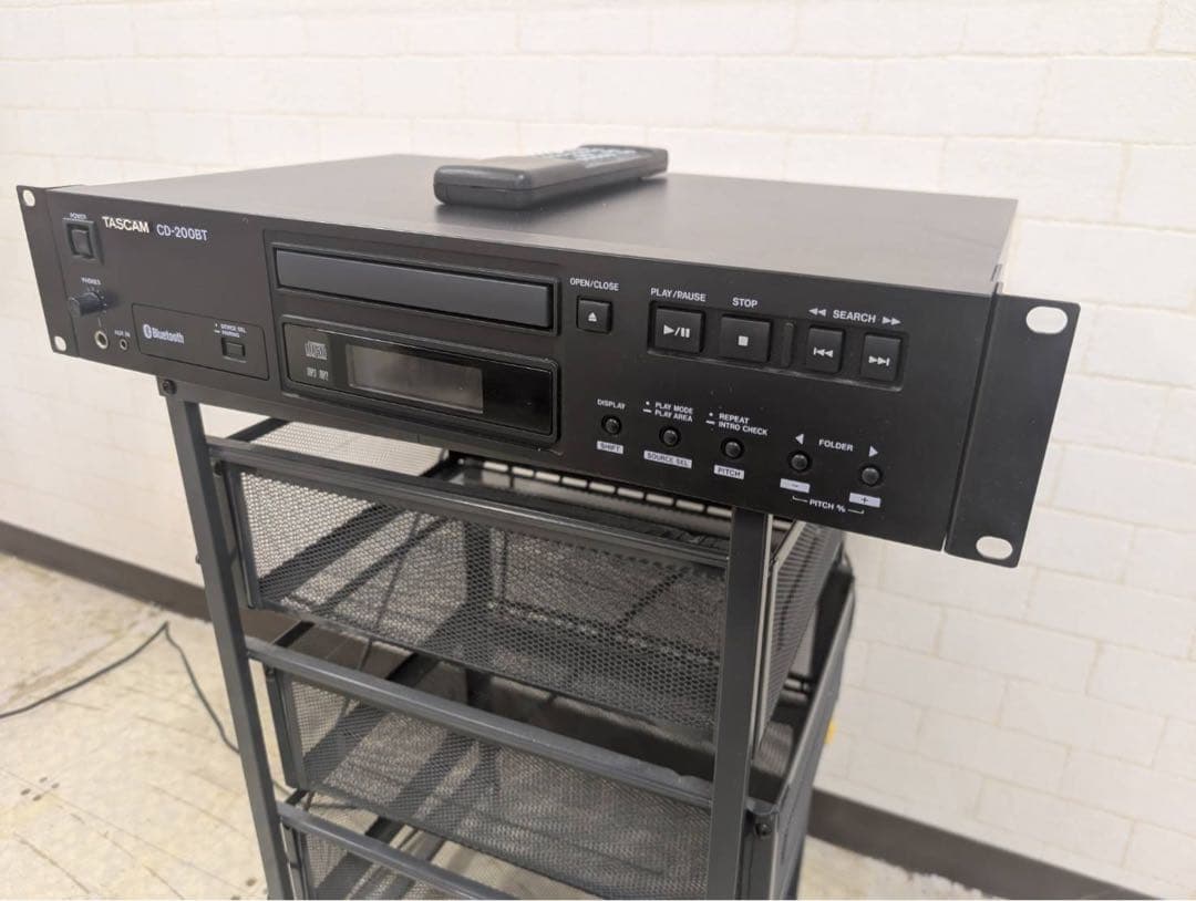 【美品&動作OK】TASCAM CD-200BT