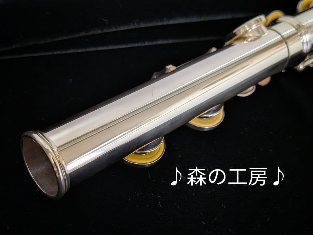 商談中【鯖ツナ】頭部管銀製・ヤマハフルート YFL311ⅡEメカ