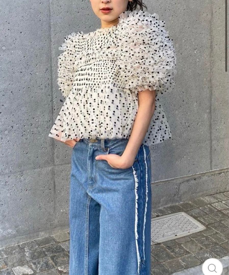 トップス Countess tulle top SISTER JANE