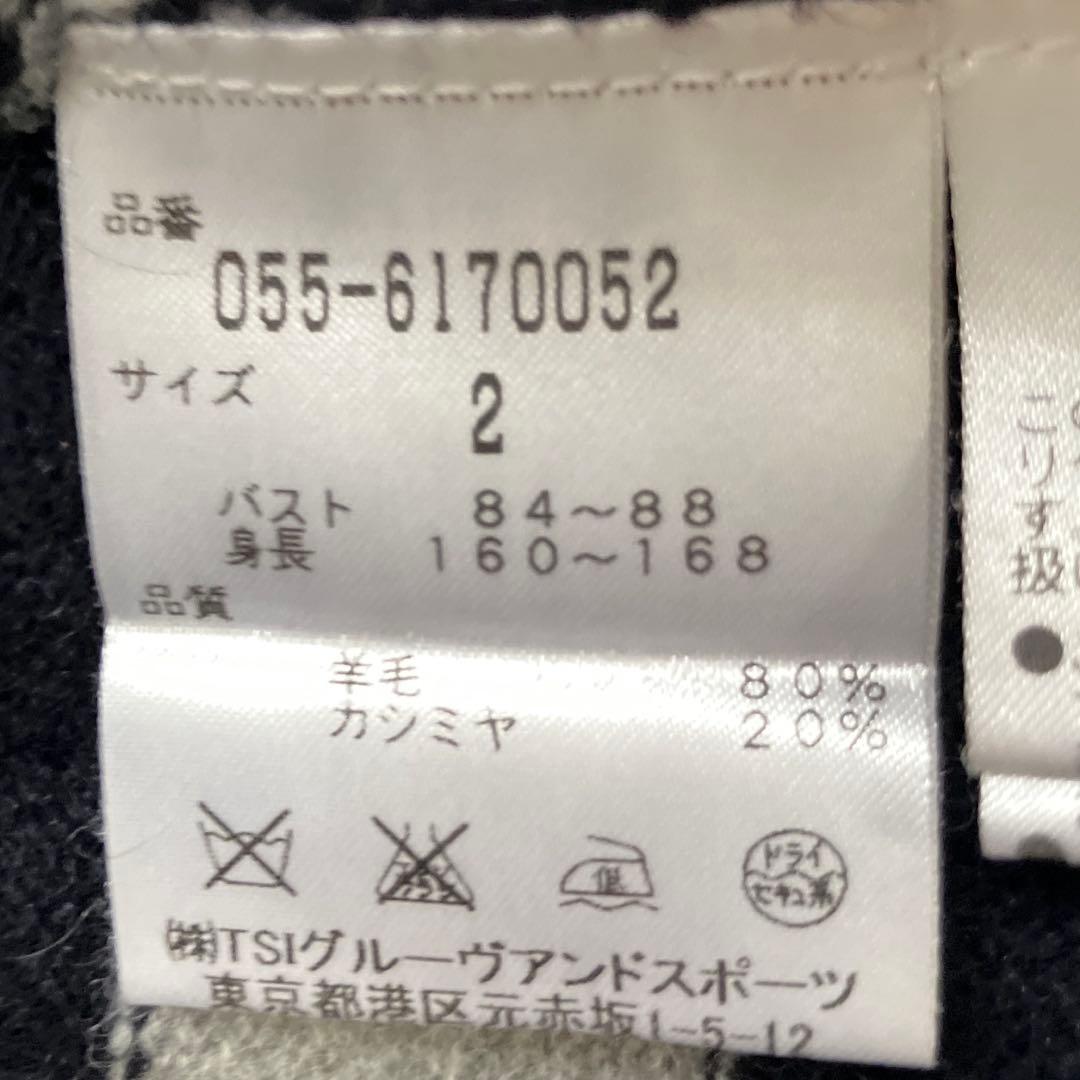 【美品】 PEARLY GATES レディース 長袖 カシミヤ セーター L