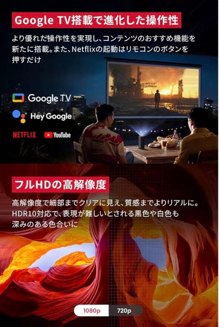 美品★Anker Nebula Capsule 3 スタンド付き