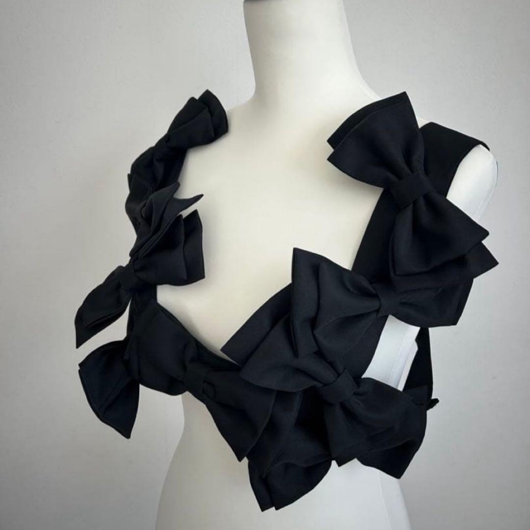 【数量限定】 リボン ハーネス ビスチェ フリーサイズ