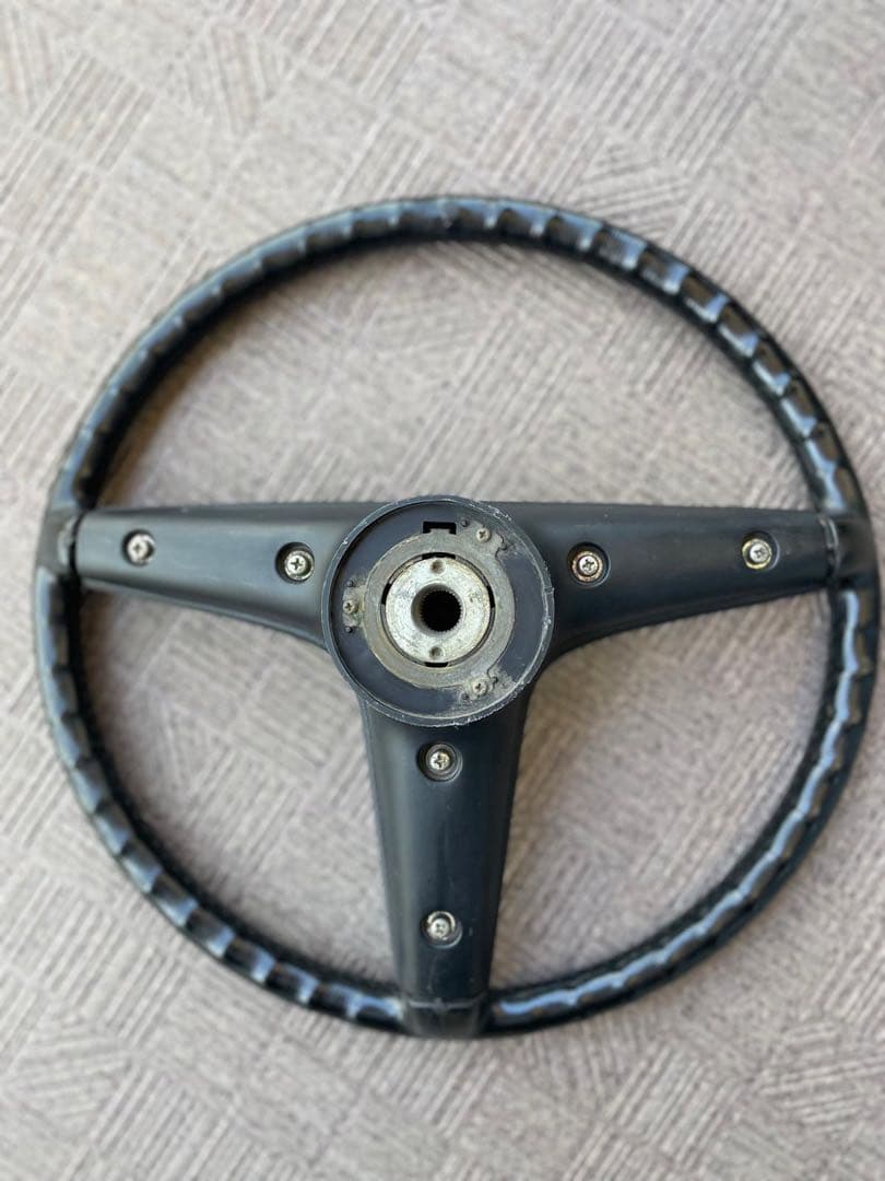 スターレット KP61 トヨタ純正 ステアリング 純正 ハンドル 中古品