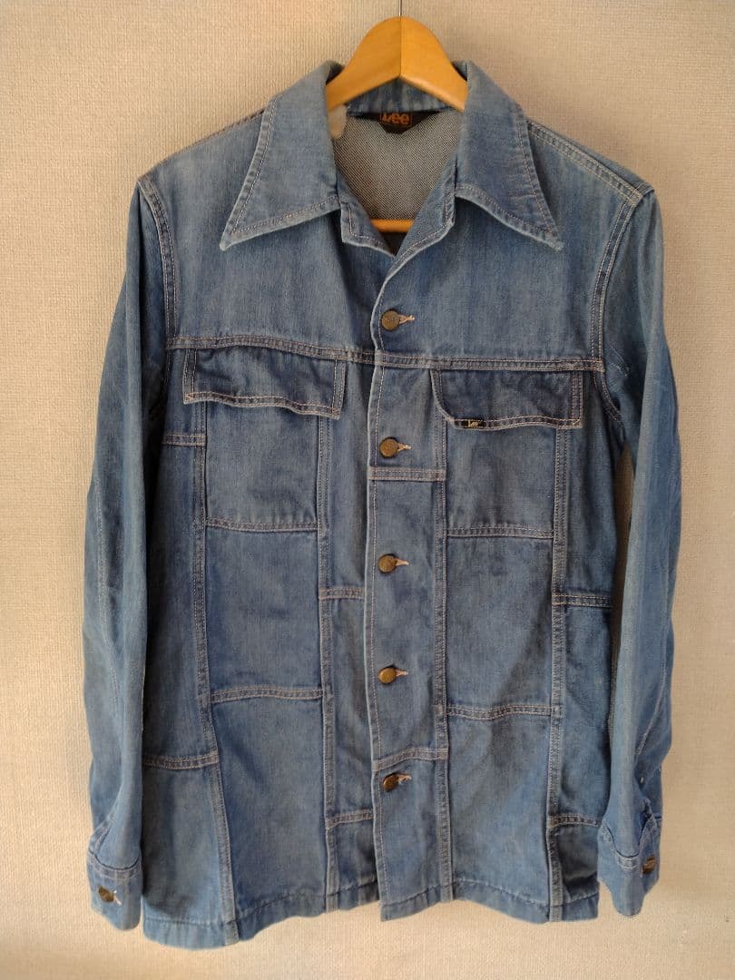 ’70s Lee DENIM PATCHWORK JKT