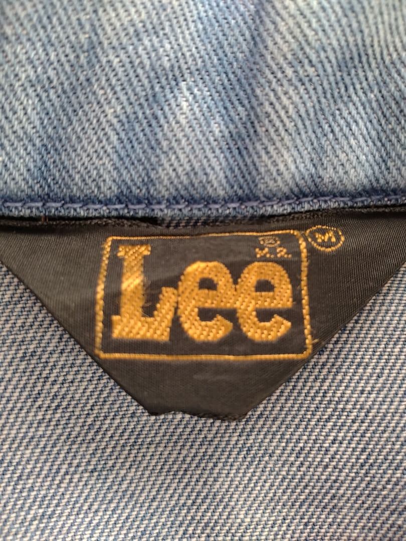’70s Lee DENIM PATCHWORK JKT