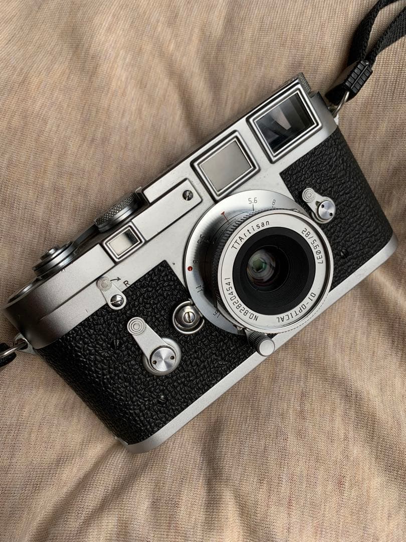 TTArtisan 28mm f/5.6 Leica M シルバー ファインダー