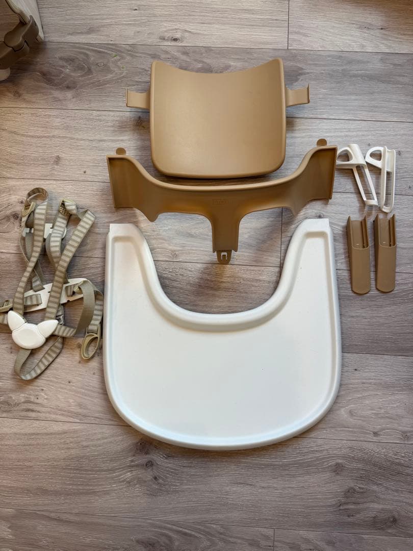 Stokke Tripp Trapp トレイとシートとハーネス(旧型)セット