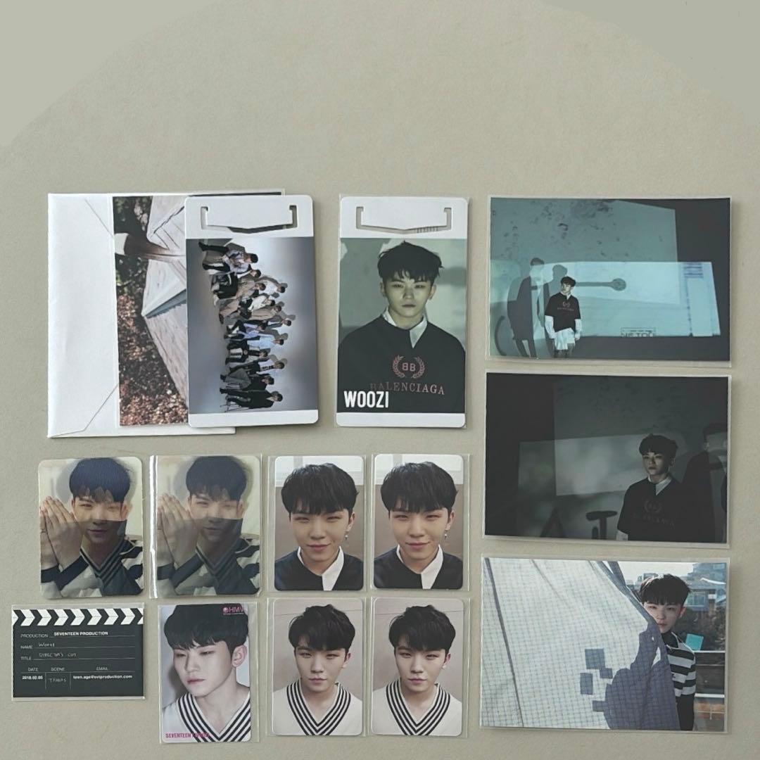 SEVENTEEN ウジ トレカ CDアルバム ヨントン チェキ ポラロイド