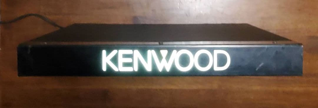 KENWOOD ・ランプ付きディスプレイ ・ランプ付きミニコンポ台 セット売り