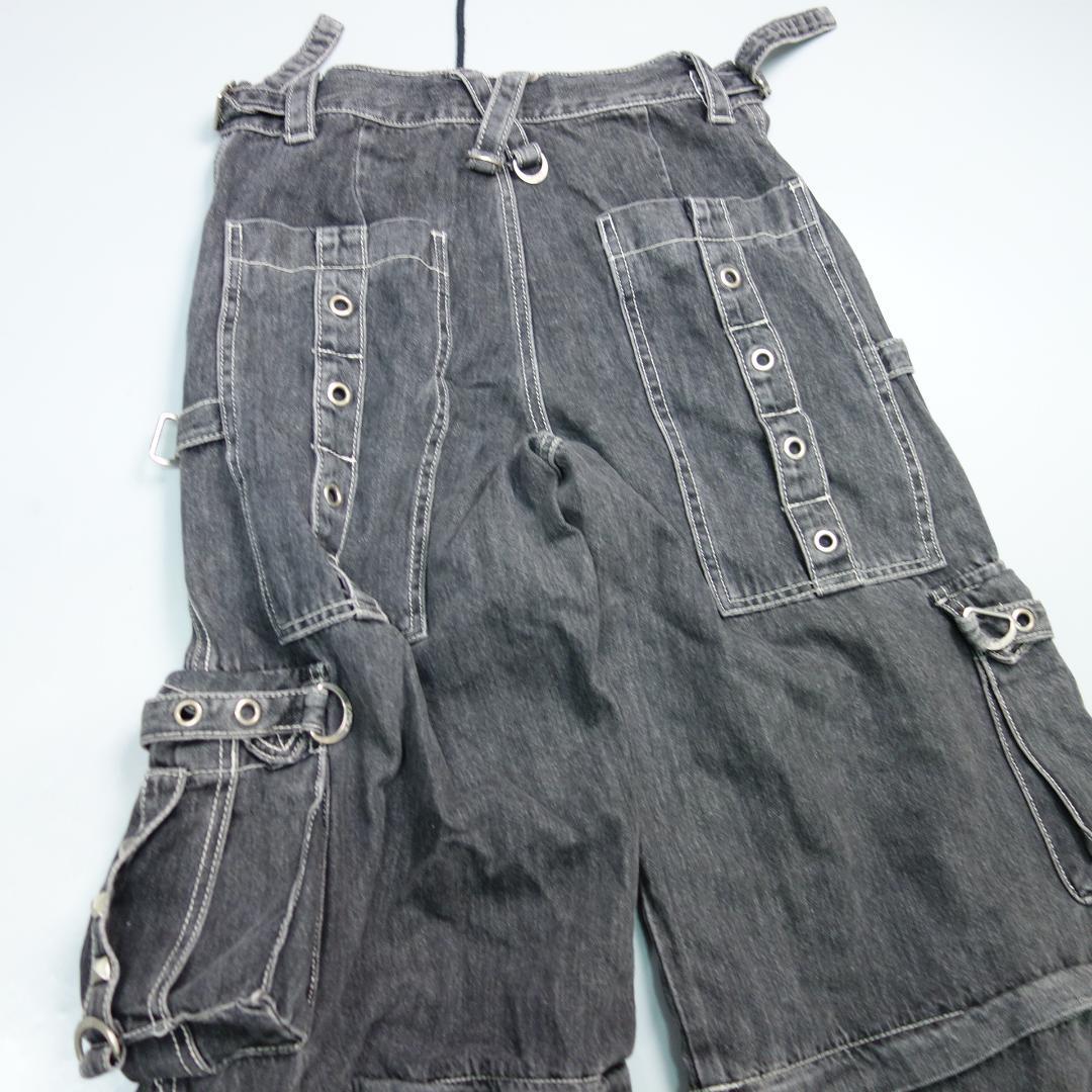 メ*メ様 TRIPP NYC X-STRAP PANT WASH BLACK D
