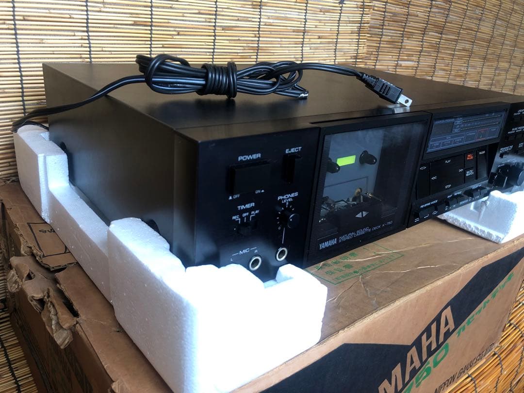 完動作品 美品 YAMAHA カセットデッキ K-750