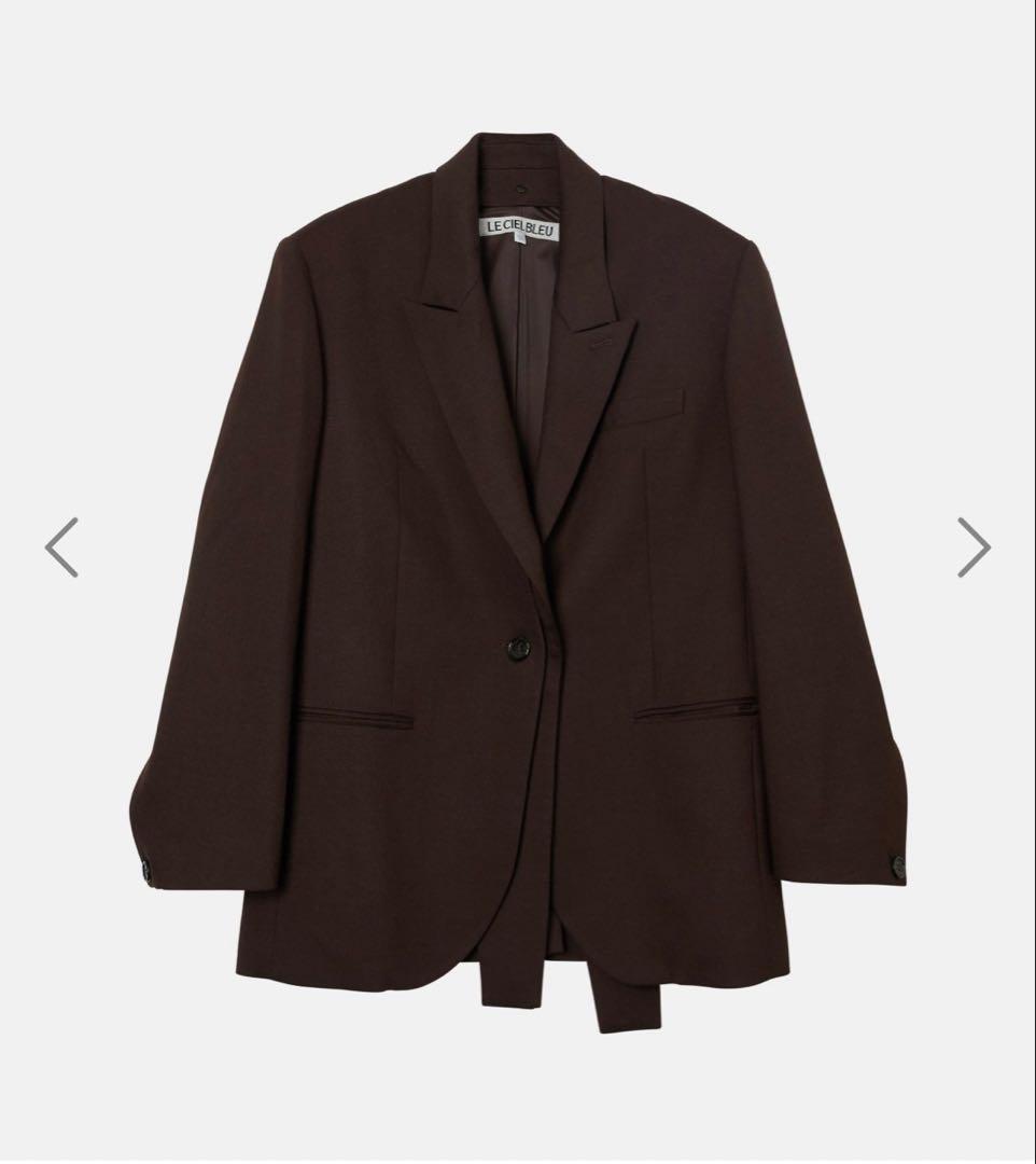 ルシェルブルー　Tailored Jacket brown