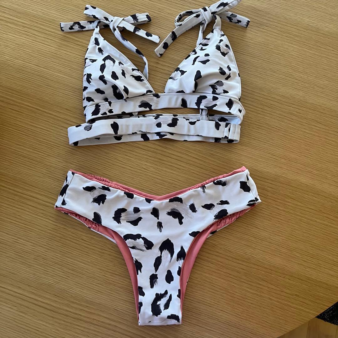 ALEXIA STAM レオパードビキニ　リバーシブル