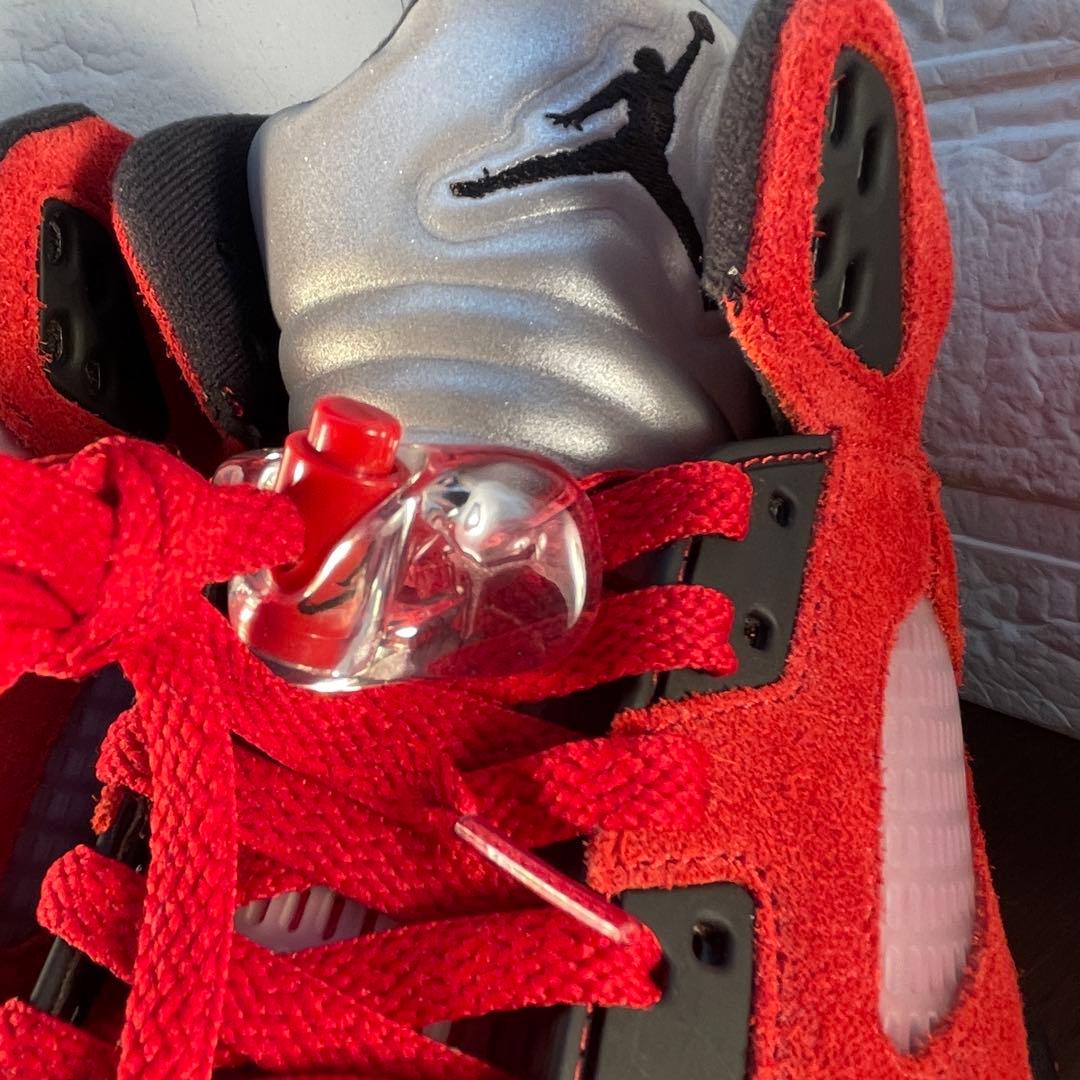 ナイキ　エアジョーダン5レトロ/NIKE25cm極美品/訳ありリカラー