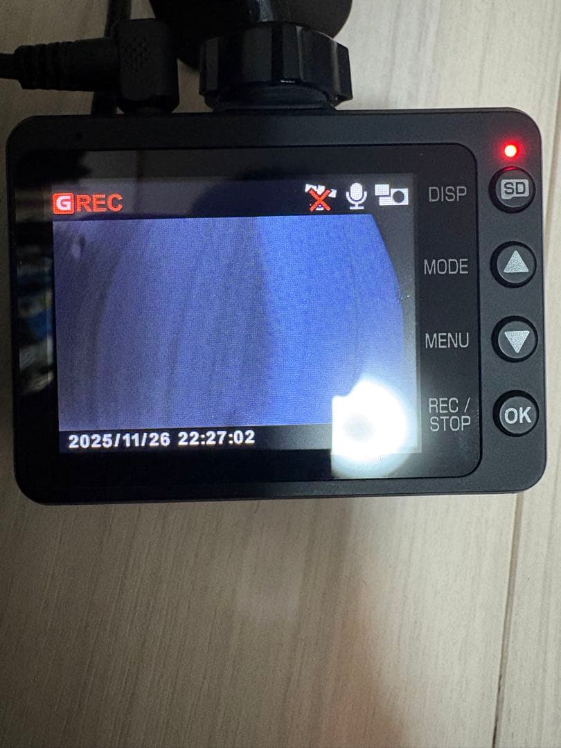 さーユピテル　ドライブレコーダー Y-3100 駐車監視機能付き