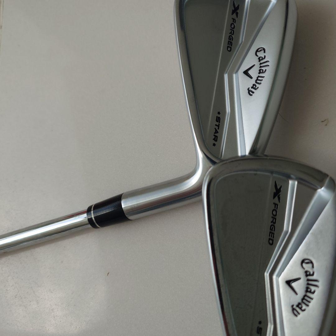 キャロウェイＸフォージドスターアイアン6本950GHネオ美品