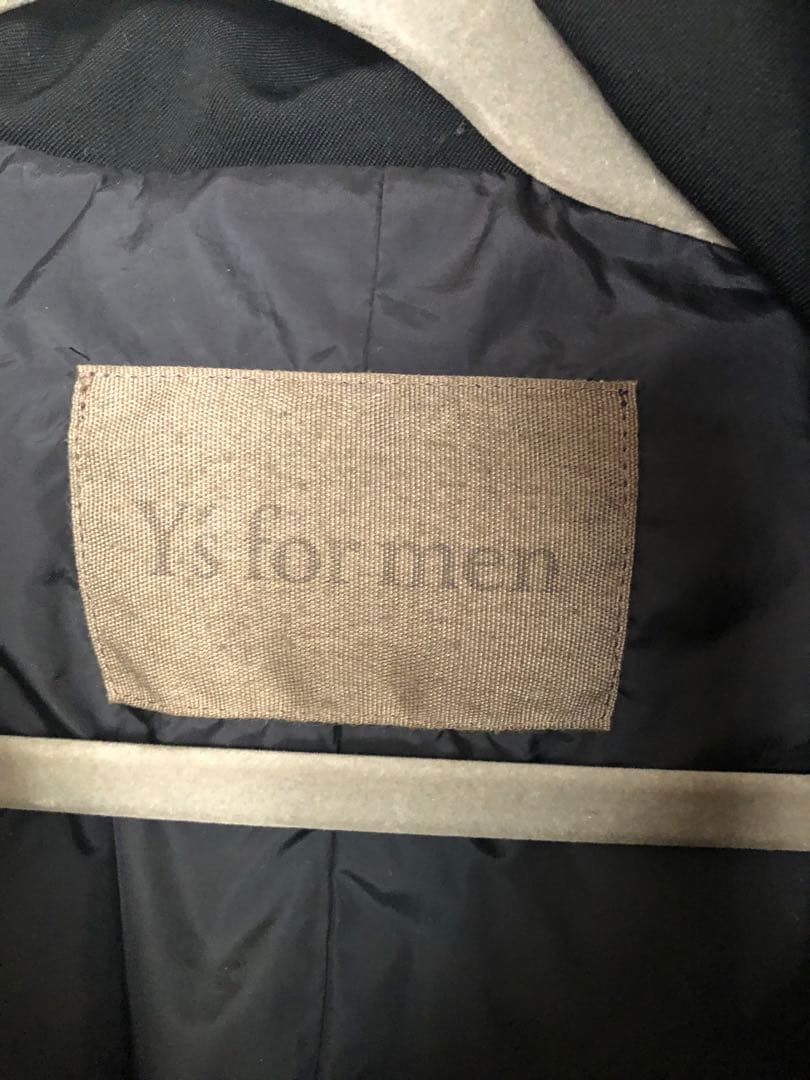 マ*ル様 Y's for men ダウンベスト　ブラック　ヨウジヤマモト　ブルゾ