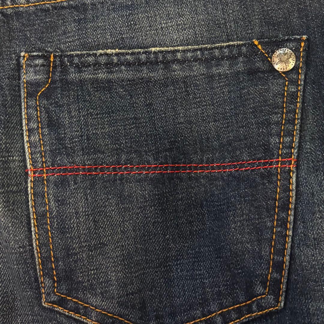 Tramarossa トラマロッサ デニム32濃紺 ボタンフライ イタリア赤ミミ