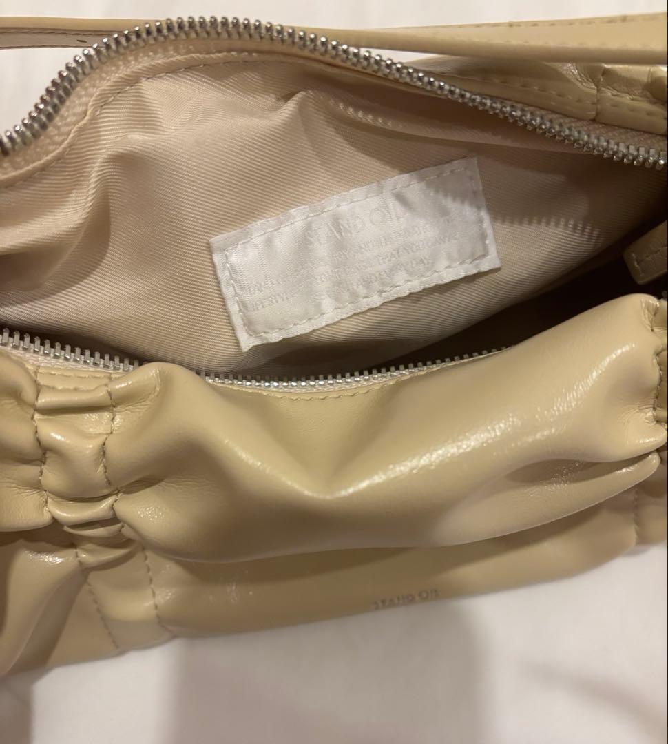 STAND OIL プリーツバッグ　PLEATS BAG Butter
