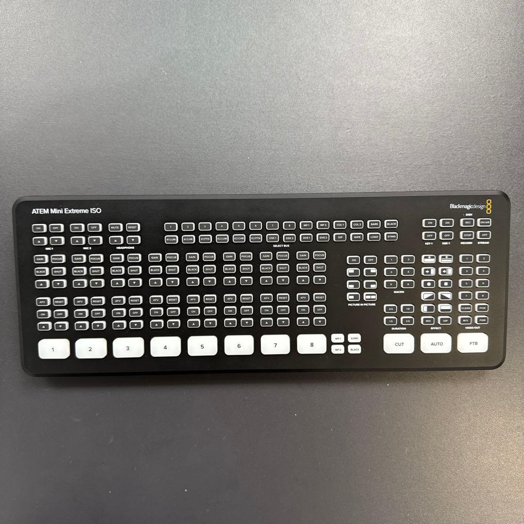 【美品】ATEM Mini Extreme ISO ライブストリーミング機器