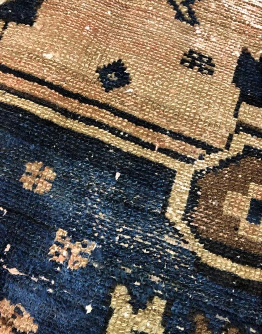 ペルシャ絨毯 ヴィンテージラグ 202×132cm 手織り オールドpersia