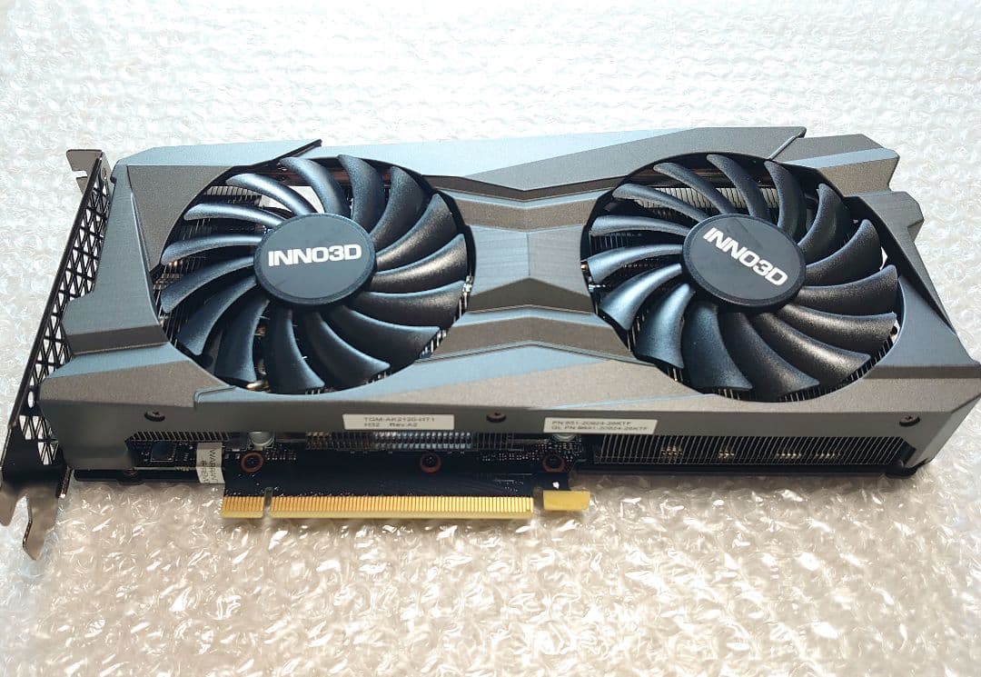 Inno3D製 GeForce RTX 3060Ti Twin 8GB LHR