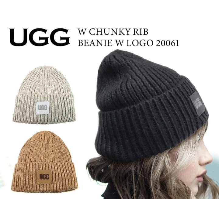 新品未使用　アグ　UGG　ニット帽