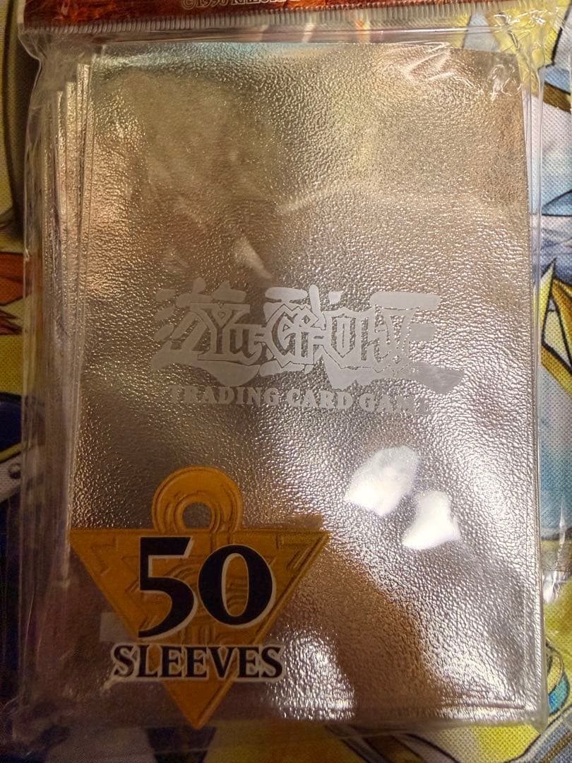 遊戯王 スリーブ アッパーデック 初期ロゴ銀 シルバー 未開封