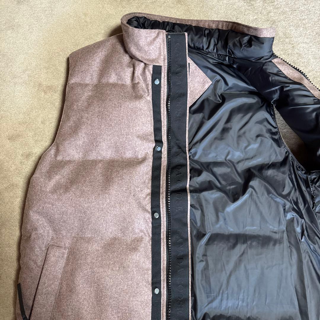   カナダグース ダウンベスト ウール