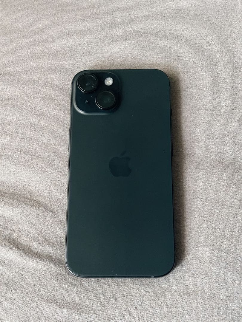 【バッテリー100%】Apple iPhone 15 ブラック 256GB