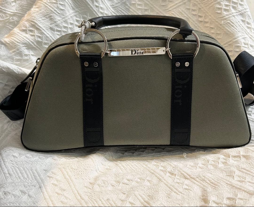 コ*ー様 クリスチャンディオール ハンドバッグ ショルダーバッグ ラインストーン