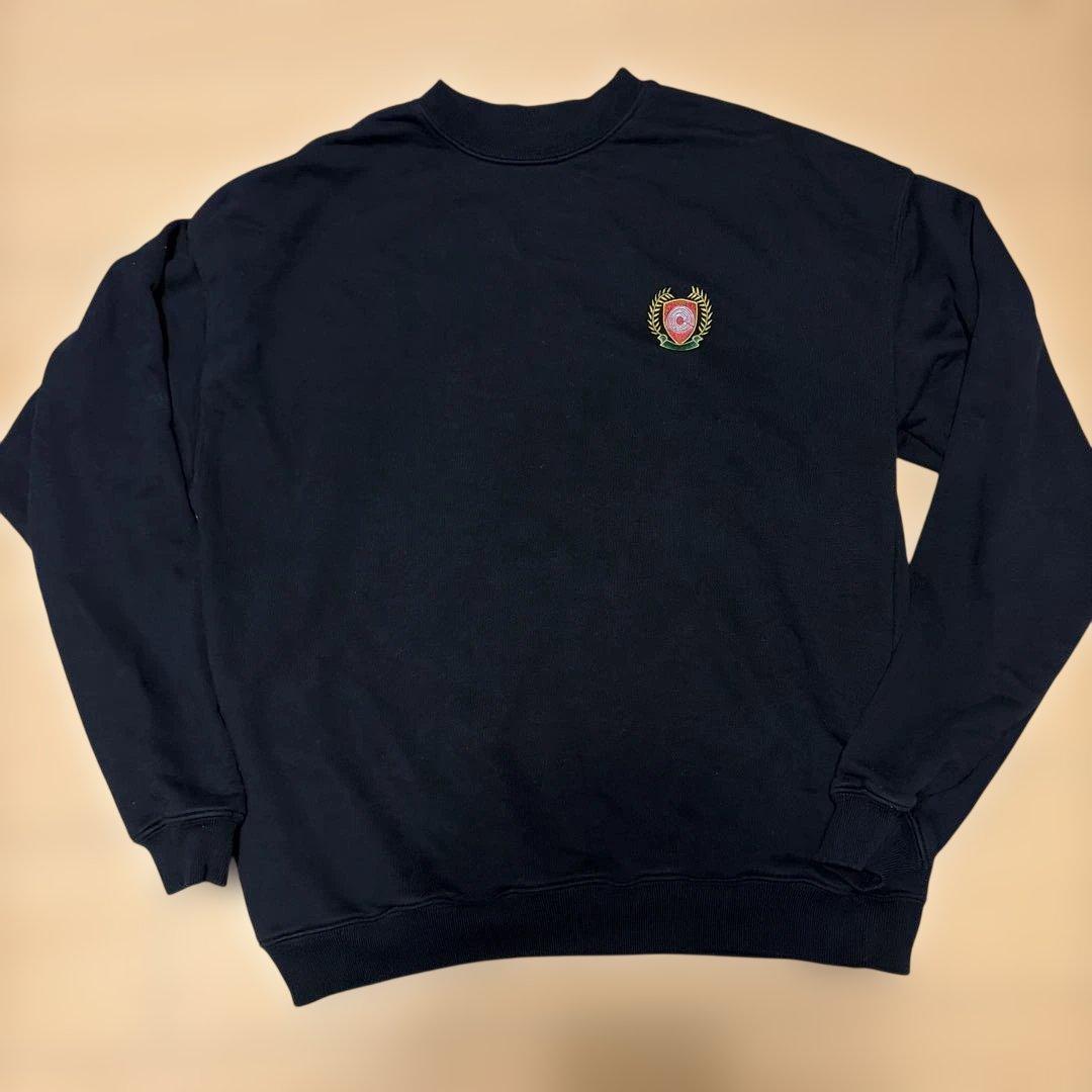 トップス Yeezy Season 5 Crest Crewneck Ink Black