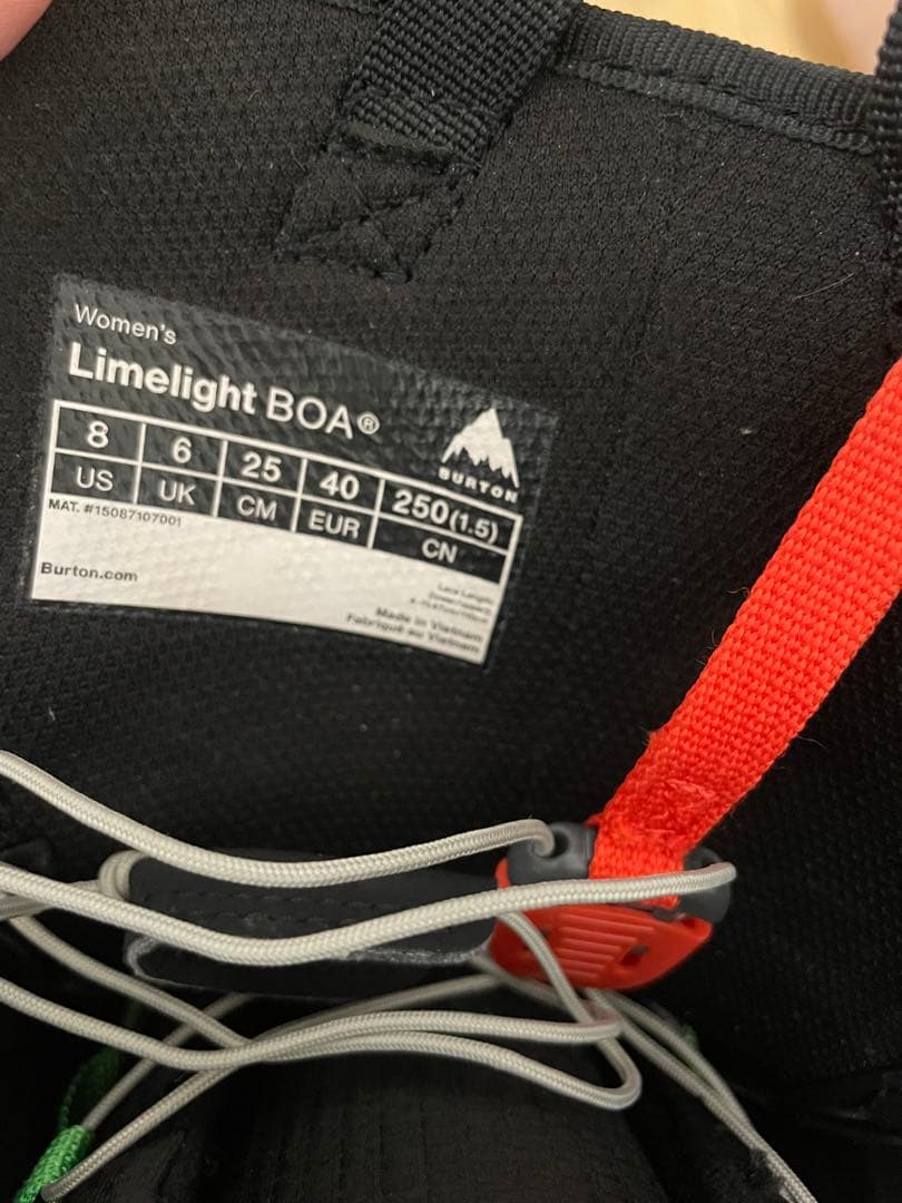 Burton Limelight BOA スノーボードブーツ 25㎝