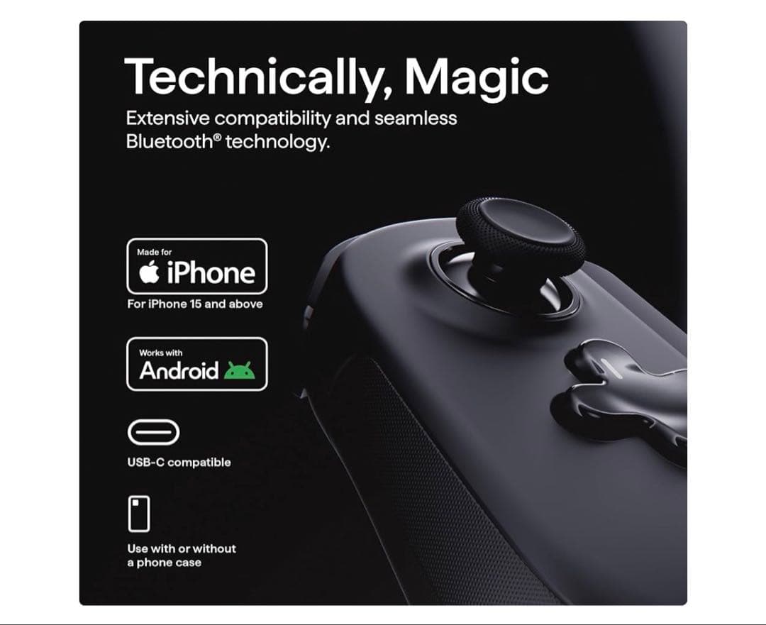 BACKBONE PRO ゲームコントローラー　キャリングケース付き　新品未使用