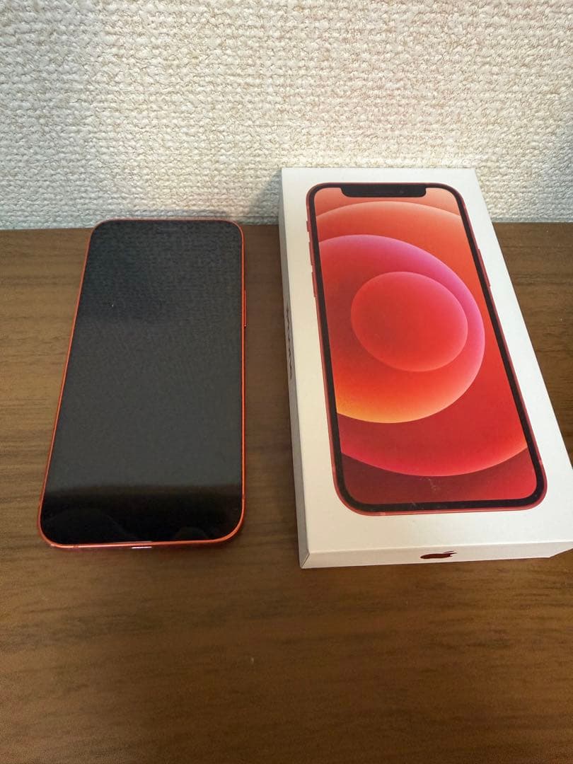 iPhone 12mini レッド 本体 256GB simフリー
